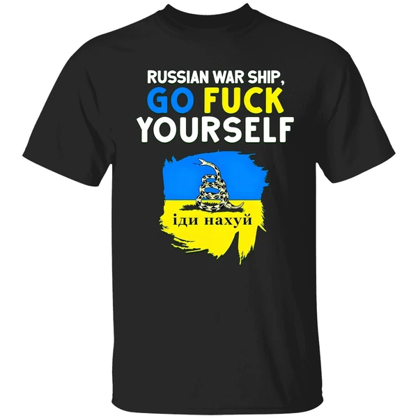 Russian Warship Go Fuck Yourself Shirt - Image 9