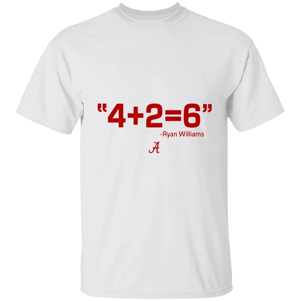 Ryan Williams Alabama Crimson Tide 4 2 6 Shirt
