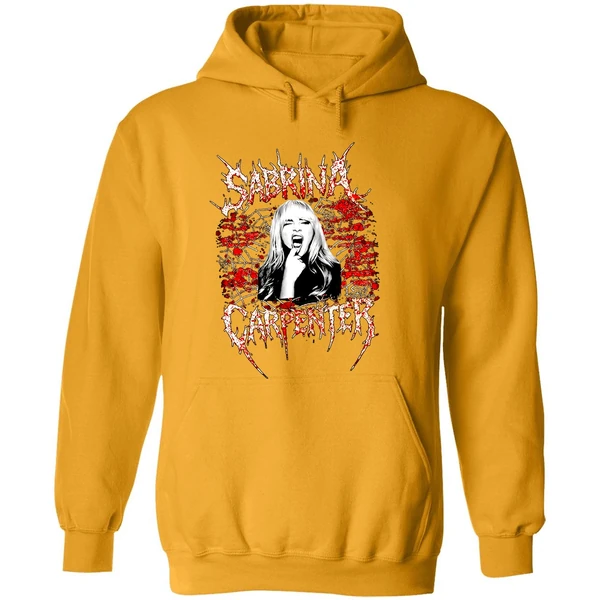Sabrina Carpenter Heavy Metal Horror Hoodie