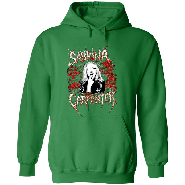 Sabrina Carpenter Heavy Metal Horror Hoodie - Image 2