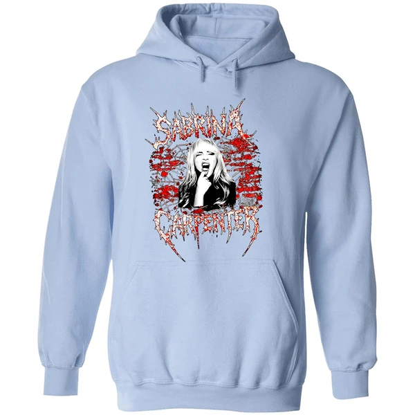 Sabrina Carpenter Heavy Metal Horror Hoodie - Image 4