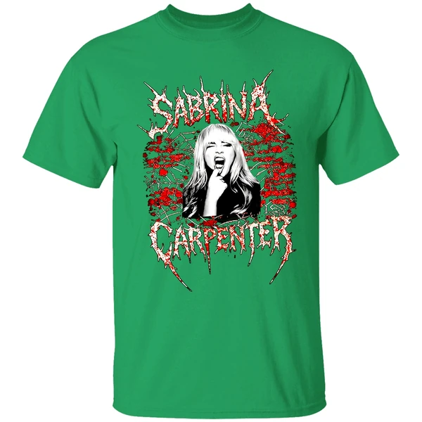 Sabrina Carpenter Heavy Metal Horror Shirt - Image 2