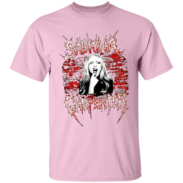 Sabrina Carpenter Heavy Metal Horror Shirt - Image 3