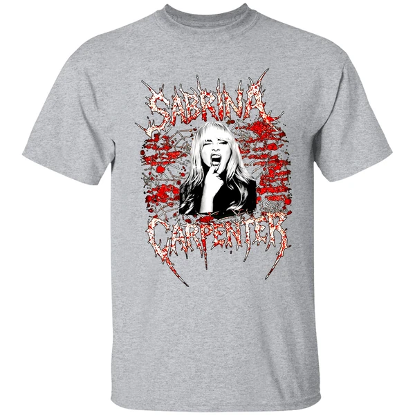 Sabrina Carpenter Heavy Metal Horror Shirt - Image 9