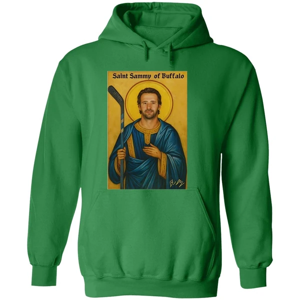 Saint Sammy Buffalo Sabres Hockey Hoodie - Image 2