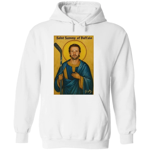 Saint Sammy Buffalo Sabres Hockey Hoodie - Image 8