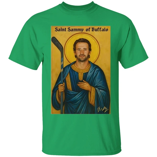 Saint Sammy Buffalo Sabres Hockey Shirt - Image 2