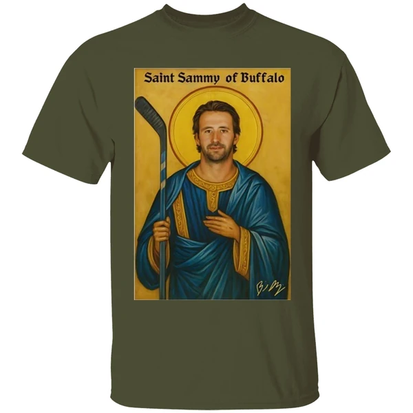 saint sammy buffalo sabres hockey shirt militarygreen