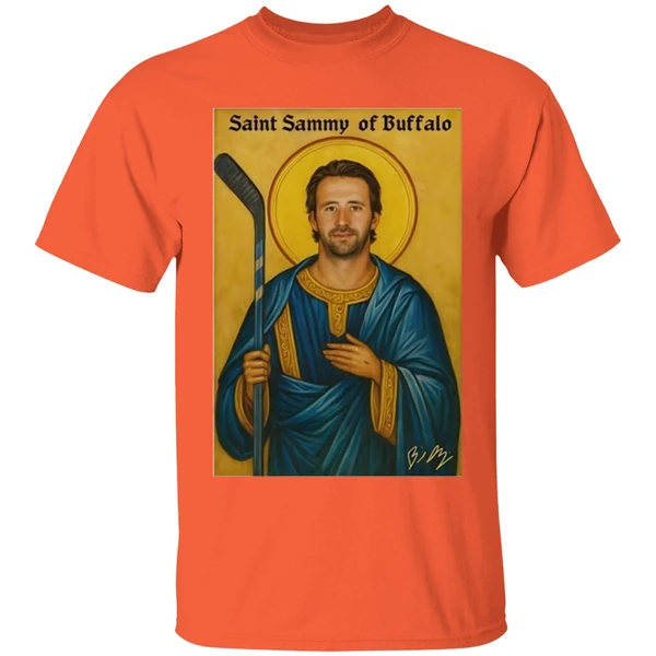 Saint Sammy Buffalo Sabres Hockey Shirt - Image 6