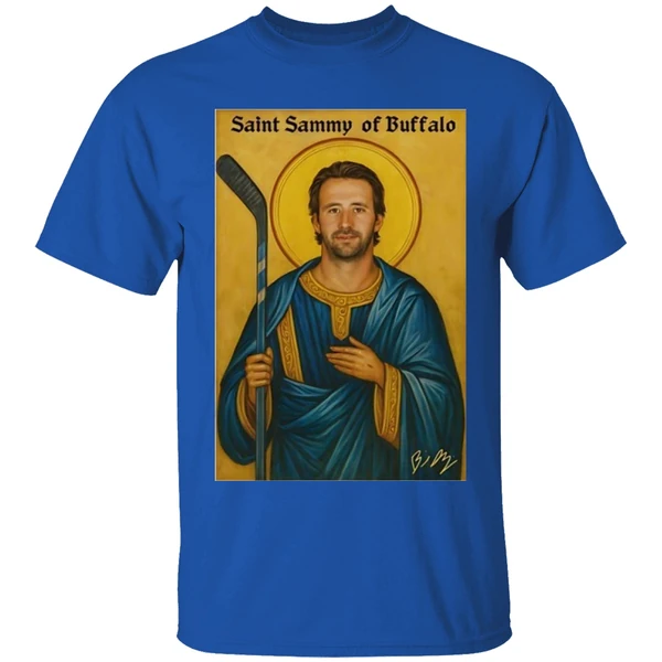 Saint Sammy Buffalo Sabres Hockey Shirt - Image 8
