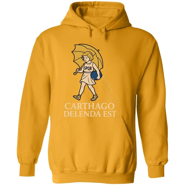 Salty Girl Carthago Delenda Est Hoodie