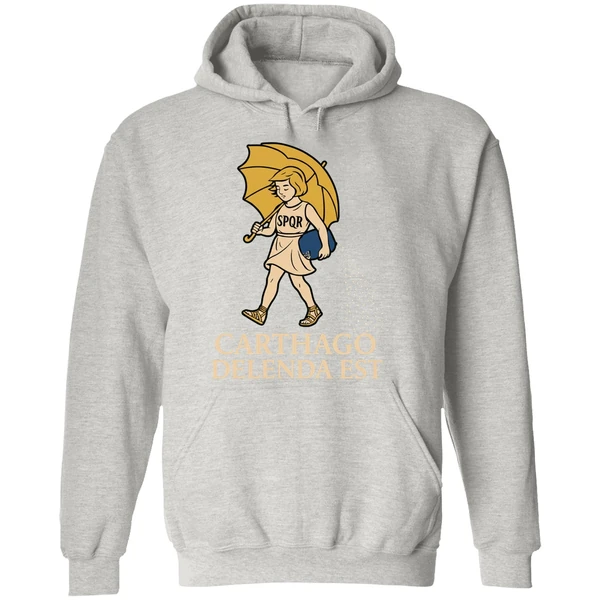 Salty Girl Carthago Delenda Est Hoodie - Image 9