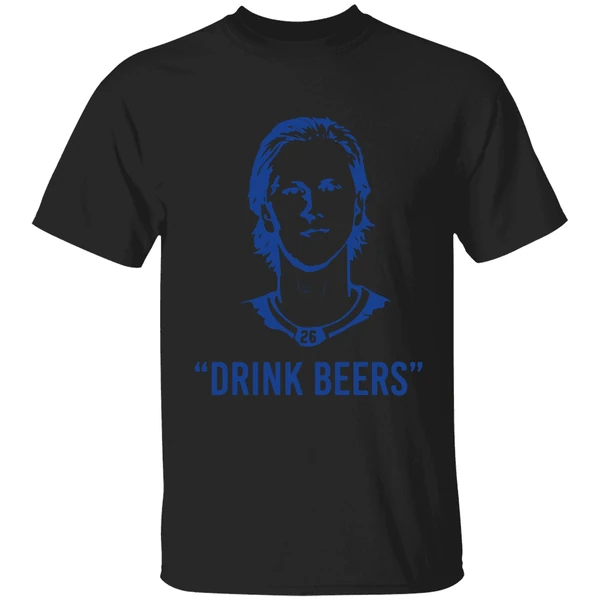 Sam Carrick With Rasmus Dahlin Drink Beer Shirt - Image 7