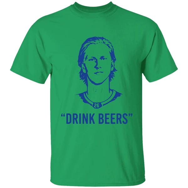 Sam Carrick With Rasmus Dahlin Drink Beer Shirt - Image 8