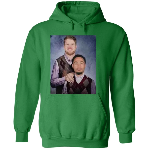 Sam Darnold And Jaxon Smith Step Brothers Hoodie - Image 2