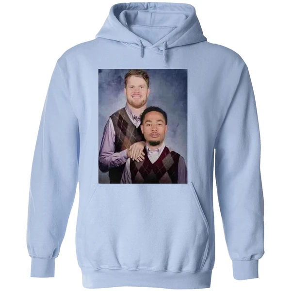 Sam Darnold And Jaxon Smith Step Brothers Hoodie - Image 4