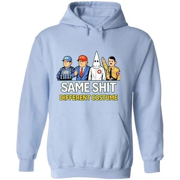 Same Shit Different Costume Ice Trump Hoodie - Image 4