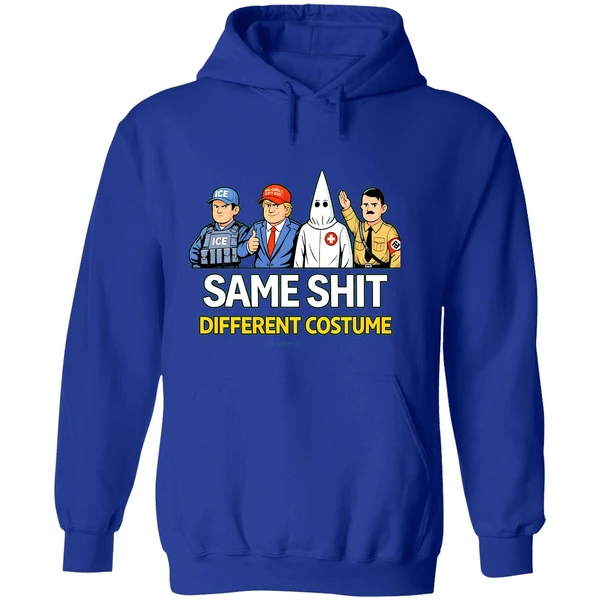 Same Shit Different Costume Ice Trump Hoodie - Image 7