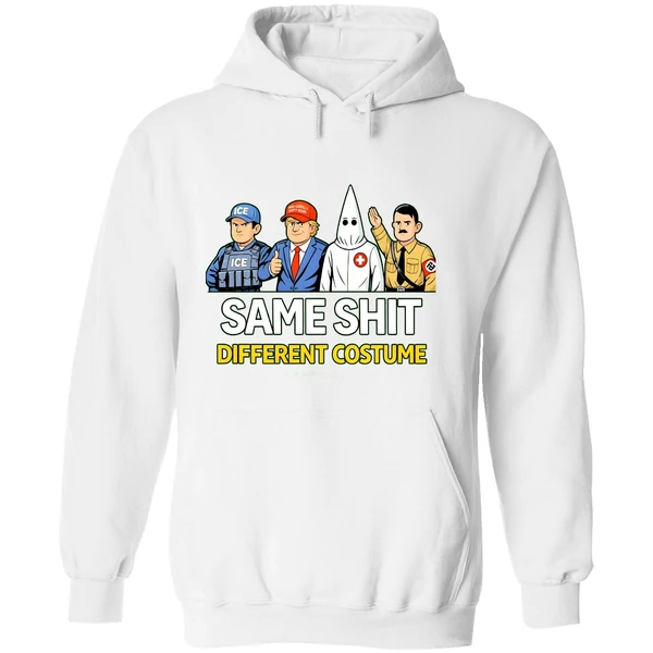 Same Shit Different Costume Ice Trump Hoodie - Image 8