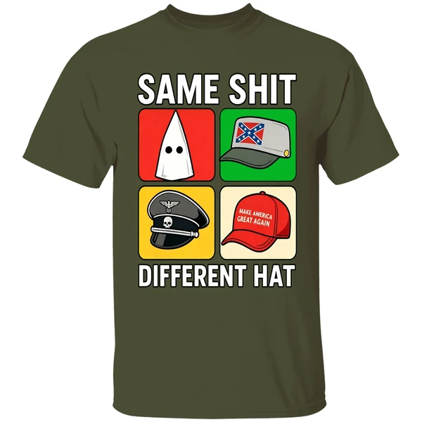Same Shit Different Hat Shirt - Image 3