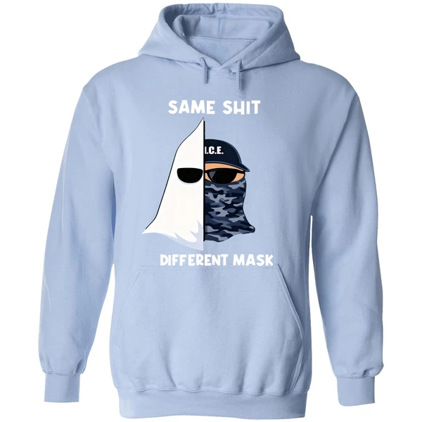 Same Shit Different Mask Hoodie - Image 4