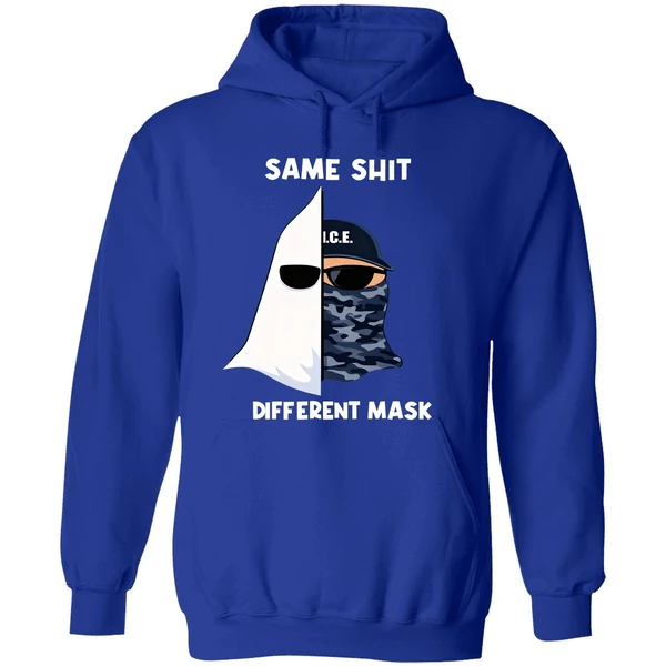 Same Shit Different Mask Hoodie - Image 7