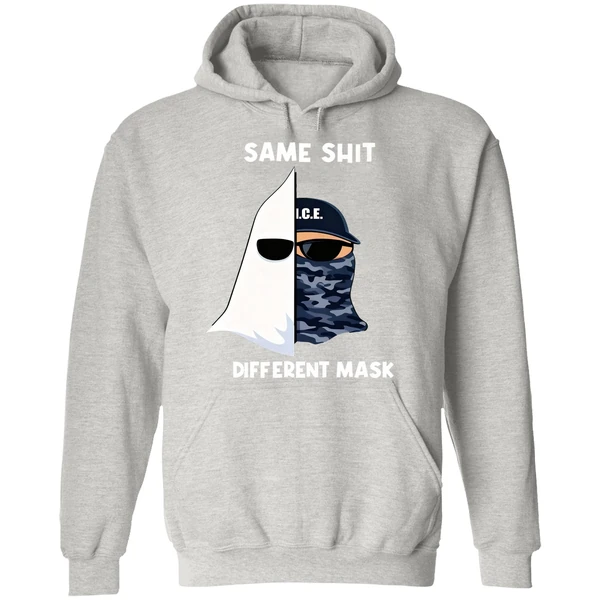 Same Shit Different Mask Hoodie - Image 9