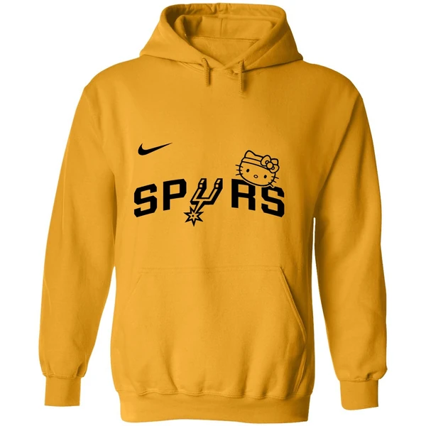 San Antonio Spurs Hello Kitty 2025 Hoodie