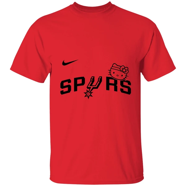 San Antonio Spurs Hello Kitty 2025 Shirt - Image 4