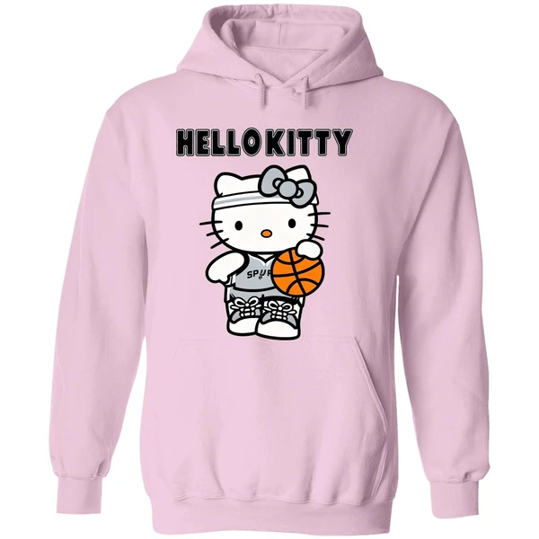 San Antonio Spurs Hello Kitty Nba Champs Game Night 2026 Hoodie - Image 5