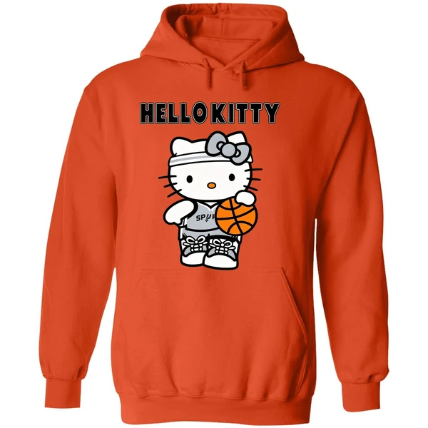 San Antonio Spurs Hello Kitty Nba Champs Game Night 2026 Hoodie - Image 6