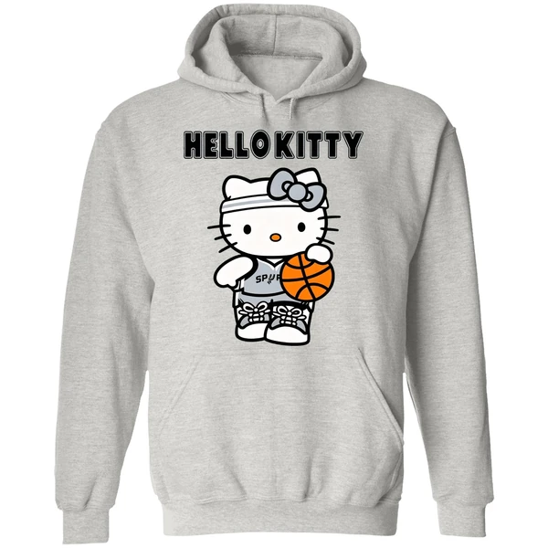 San Antonio Spurs Hello Kitty Nba Champs Game Night 2026 Hoodie - Image 9