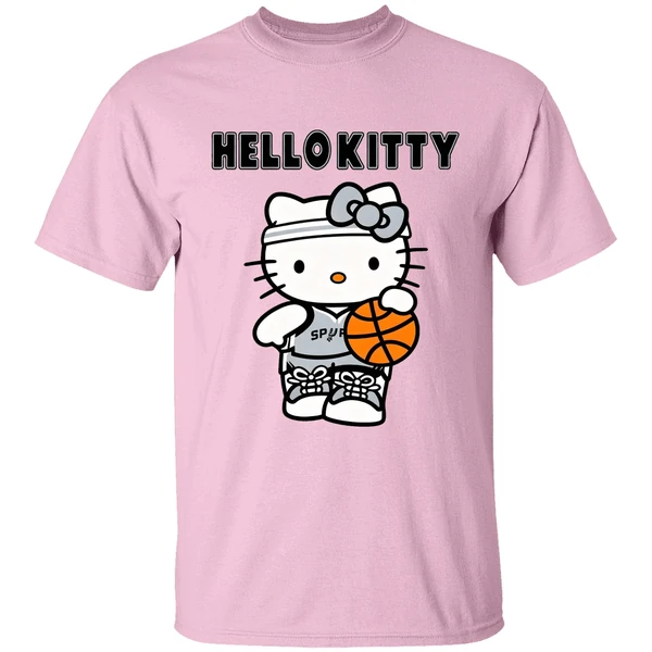 San Antonio Spurs Hello Kitty Nba Champs Game Night 2026 Shirt - Image 2
