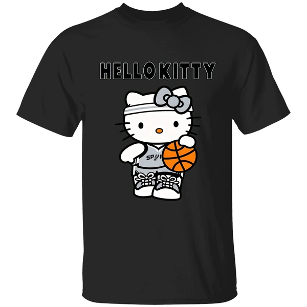 San Antonio Spurs Hello Kitty Nba Champs Game Night 2026 Shirt - Image 7