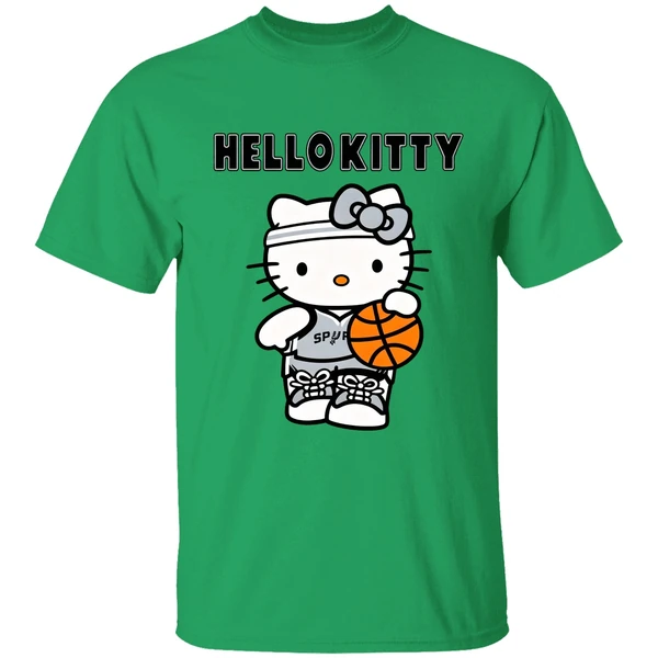 San Antonio Spurs Hello Kitty Nba Champs Game Night 2026 Shirt - Image 8