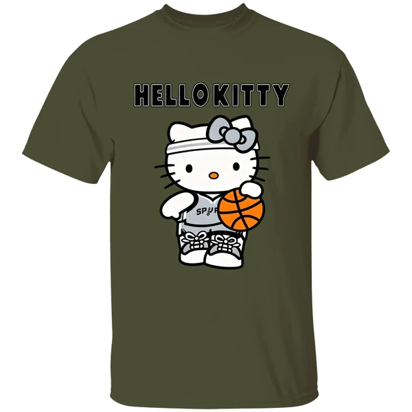 San Antonio Spurs Hello Kitty Nba Champs Game Night 2026 Shirt - Image 9