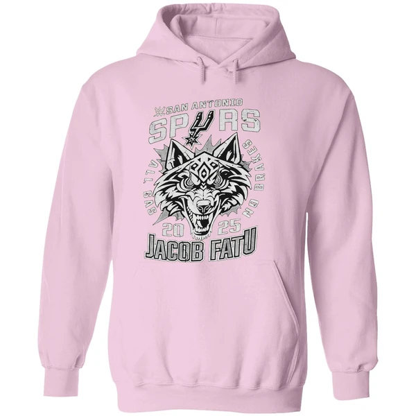 San Antonio Spurs Jacob Fatu All Gas No Brakes 2025 Hoodie - Image 5