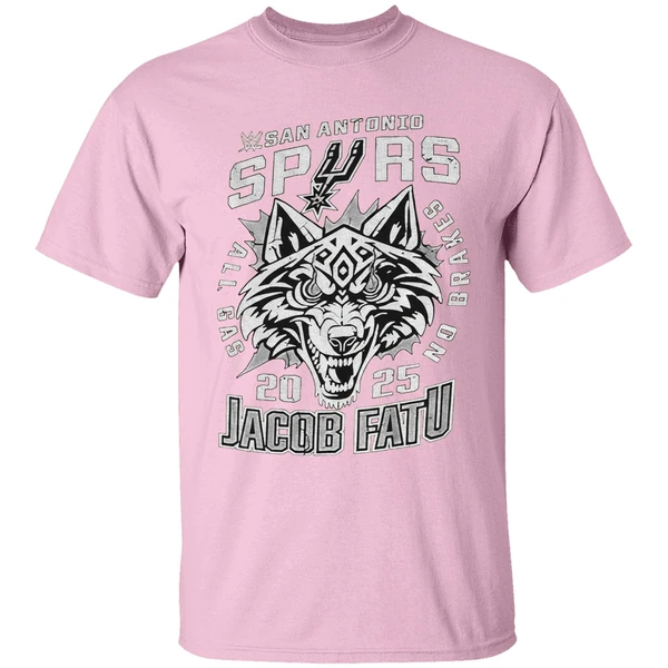 San Antonio Spurs Jacob Fatu All Gas No Brakes 2025 Shirt - Image 3