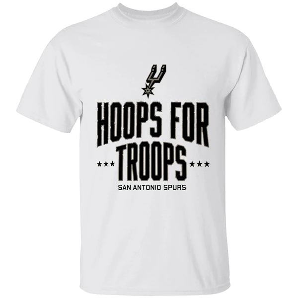 San Antonio Spurs Nba Hoops For Troops Shirt