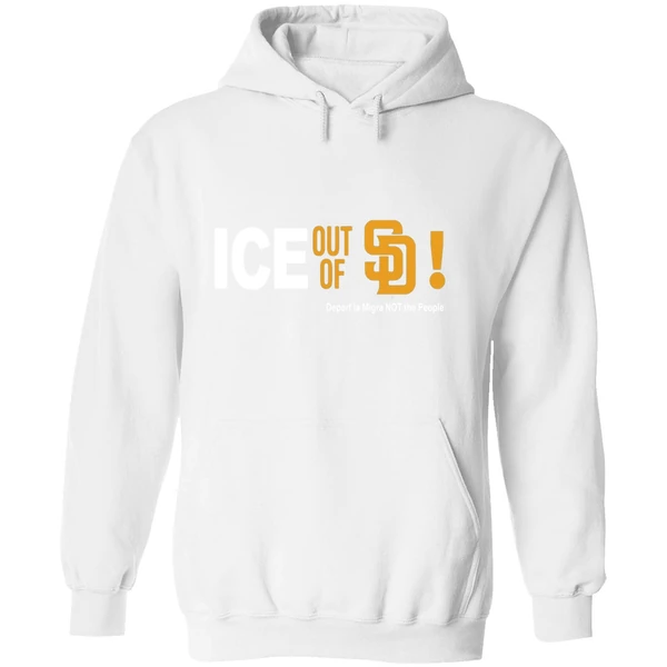 San Diego Padres Ice Out Of La Deport La Migra Not The People Hoodie - Image 8