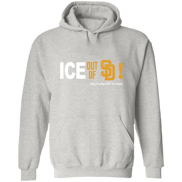 San Diego Padres Ice Out Of La Deport La Migra Not The People Hoodie - Image 9
