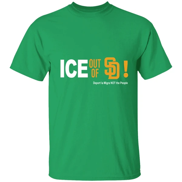 San Diego Padres Ice Out Of La Deport La Migra Not The People Shirt - Image 2