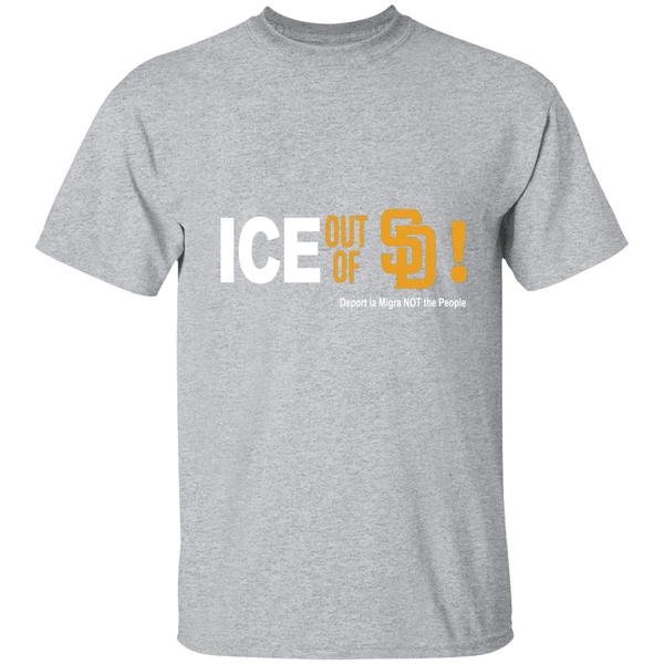 San Diego Padres Ice Out Of La Deport La Migra Not The People Shirt - Image 9