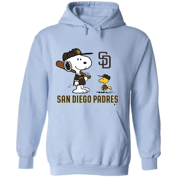 San Diego Padres Peanuts Snoopy Hoodie - Image 4