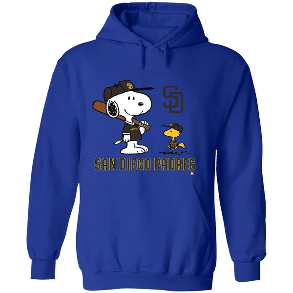 San Diego Padres Peanuts Snoopy Hoodie - Image 7