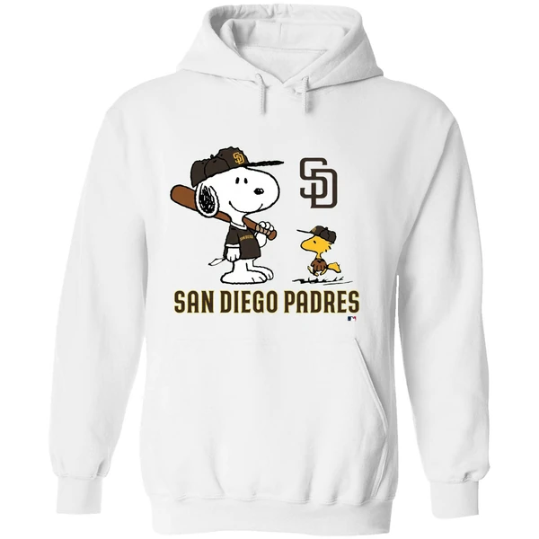 San Diego Padres Peanuts Snoopy Hoodie - Image 8