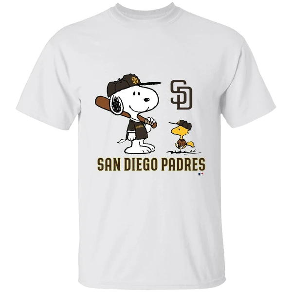 San Diego Padres Peanuts Snoopy Shirt