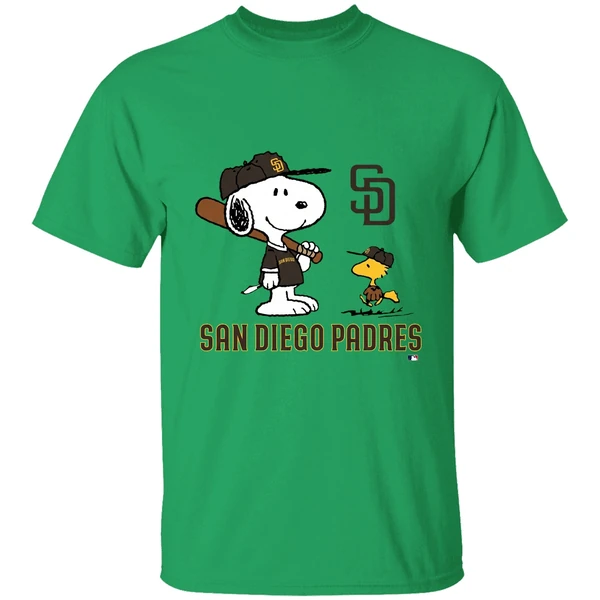 San Diego Padres Peanuts Snoopy Shirt - Image 8