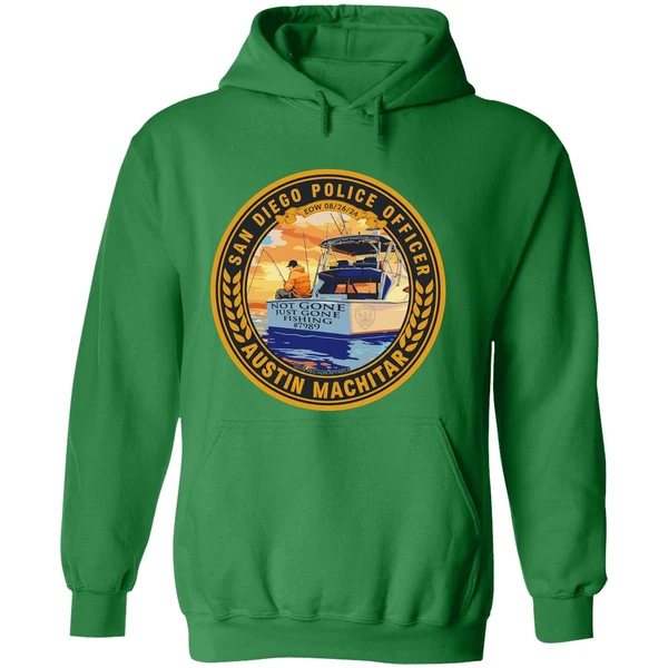San Diego Police Officer Austin Machitar Hoodie - Image 2
