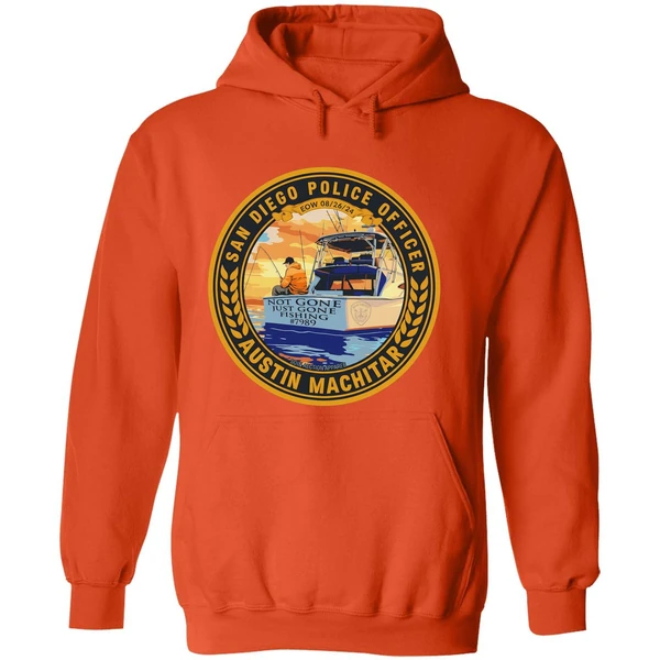 San Diego Police Officer Austin Machitar Hoodie - Image 6